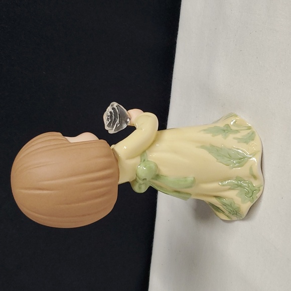 2008 Brunette Precious Moments Rose You Help Me Realize That Life Is Full.... - Picture 6 of 11